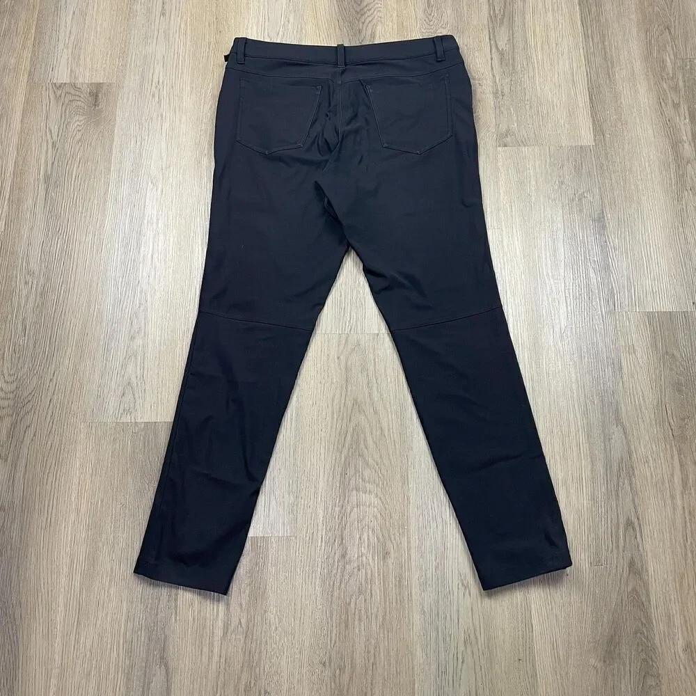 Lululemon Pants Mens 33 Black ABC 5 Pocket Slim Fit Technical Stretch Casual